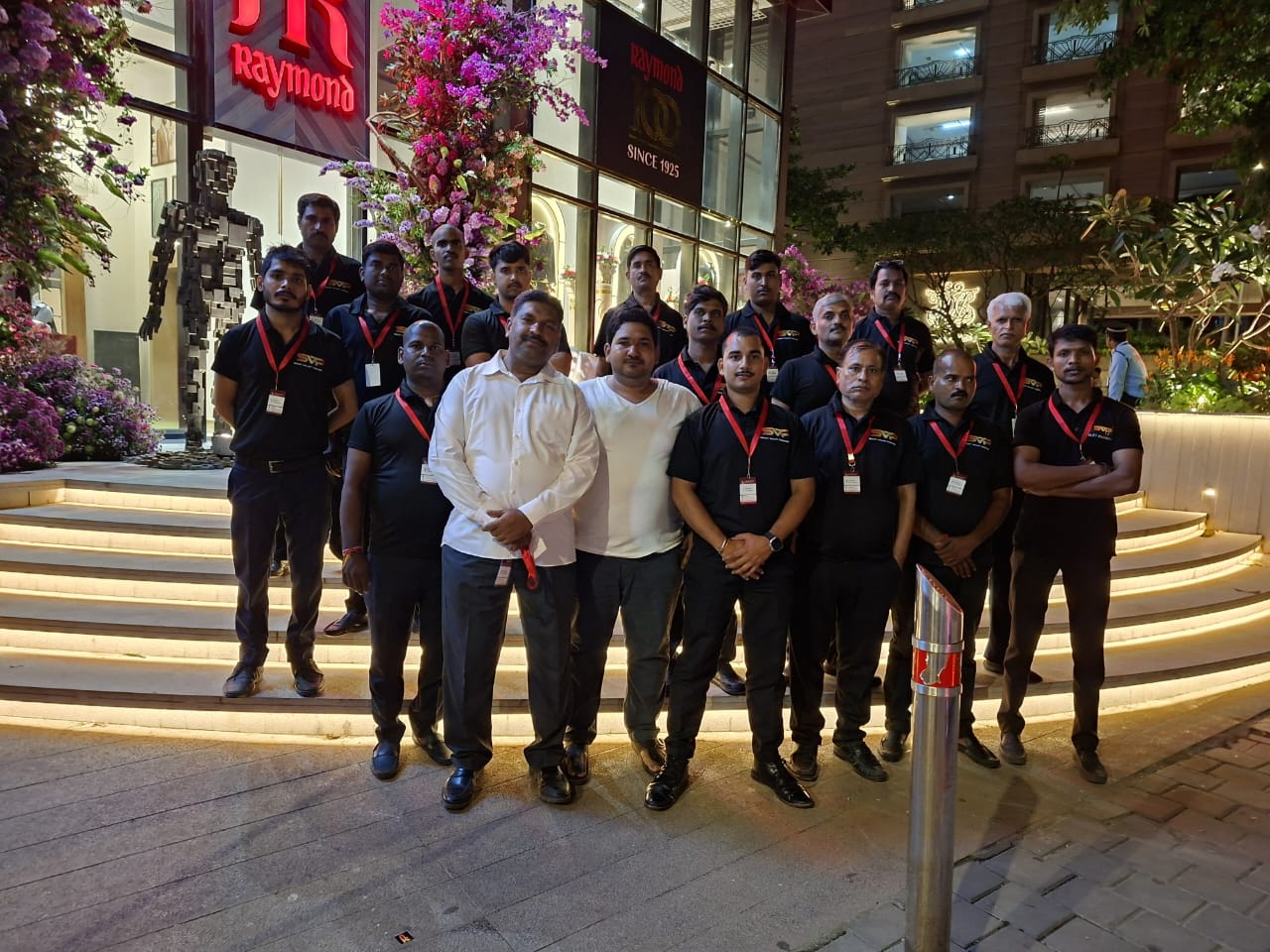 Smart Valet Parking team uniform reference